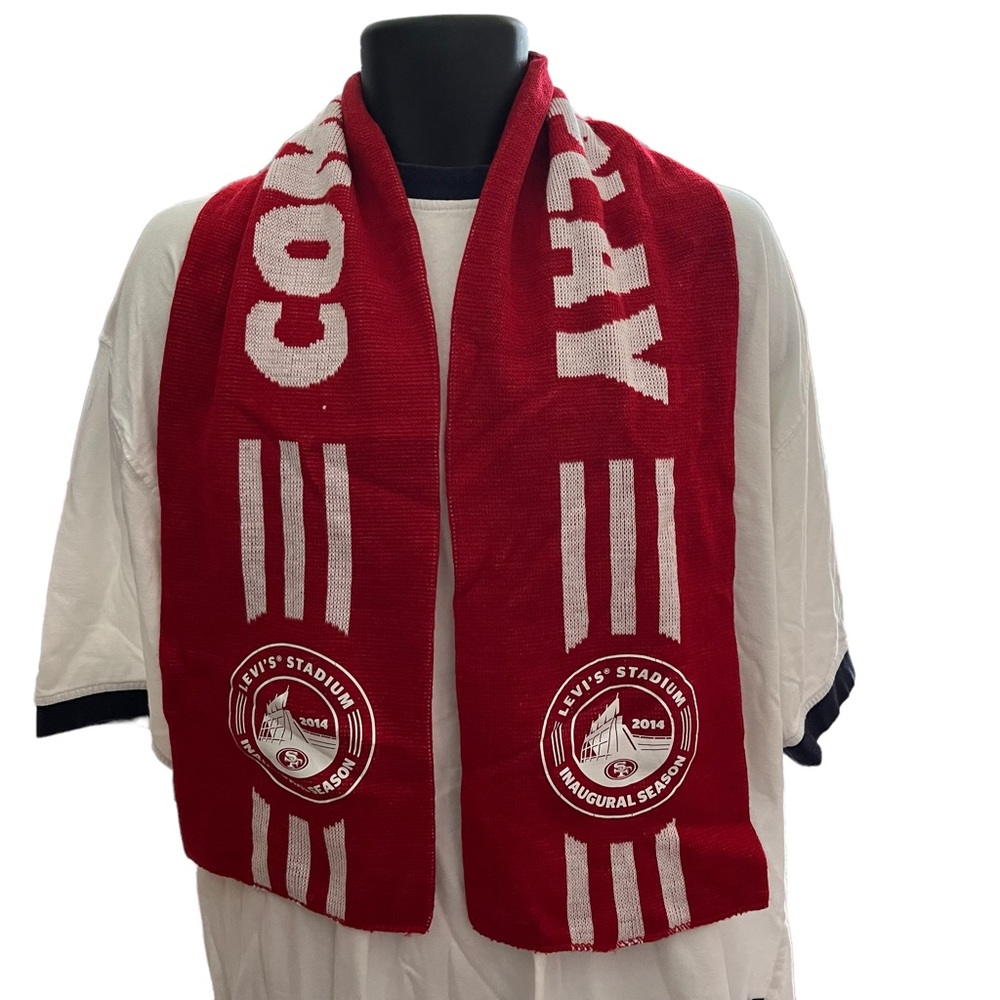 ~San Francisco Levi's Stadium 2014 Come To Play Inaugural Scarf Ltd. Ed.~Giants